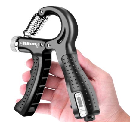 Grip Strength Workout Device for Forearm Muscle Training - Adjustable