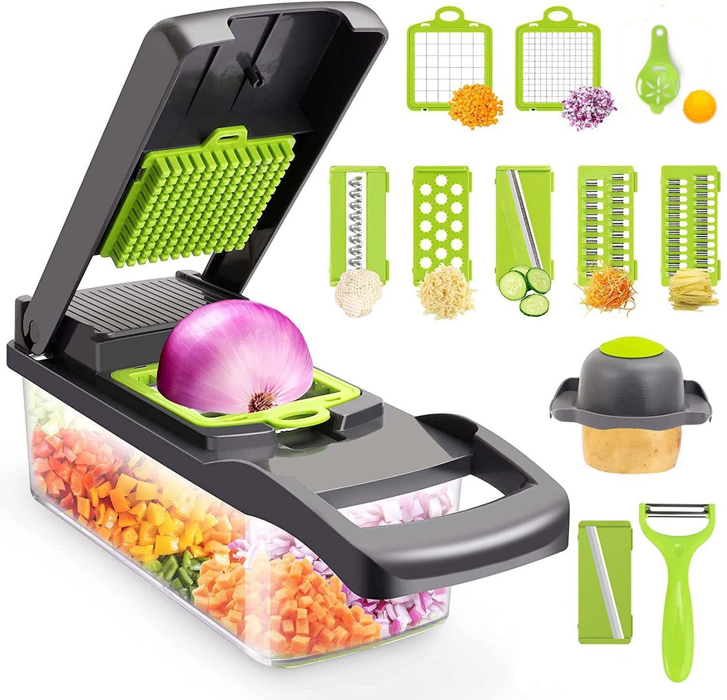 Ultimate Kitchen Grater - Dicer/Shredder/Grater Tool