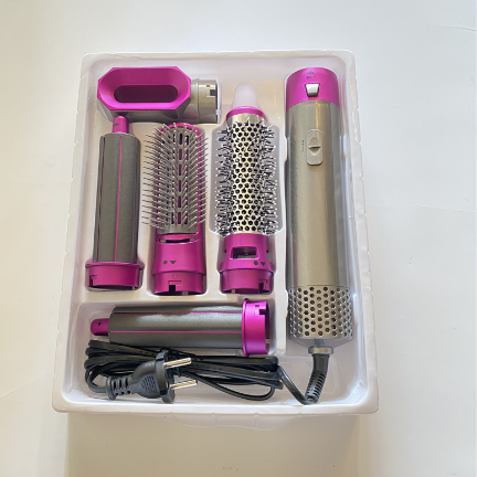 5-in-1 Hair Curler and Straightener Set