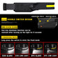 LED Headlamp Rechargeable Flashlight - 180 degree Hands Free Light