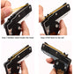 Rubber Band Gun Keychain Toy